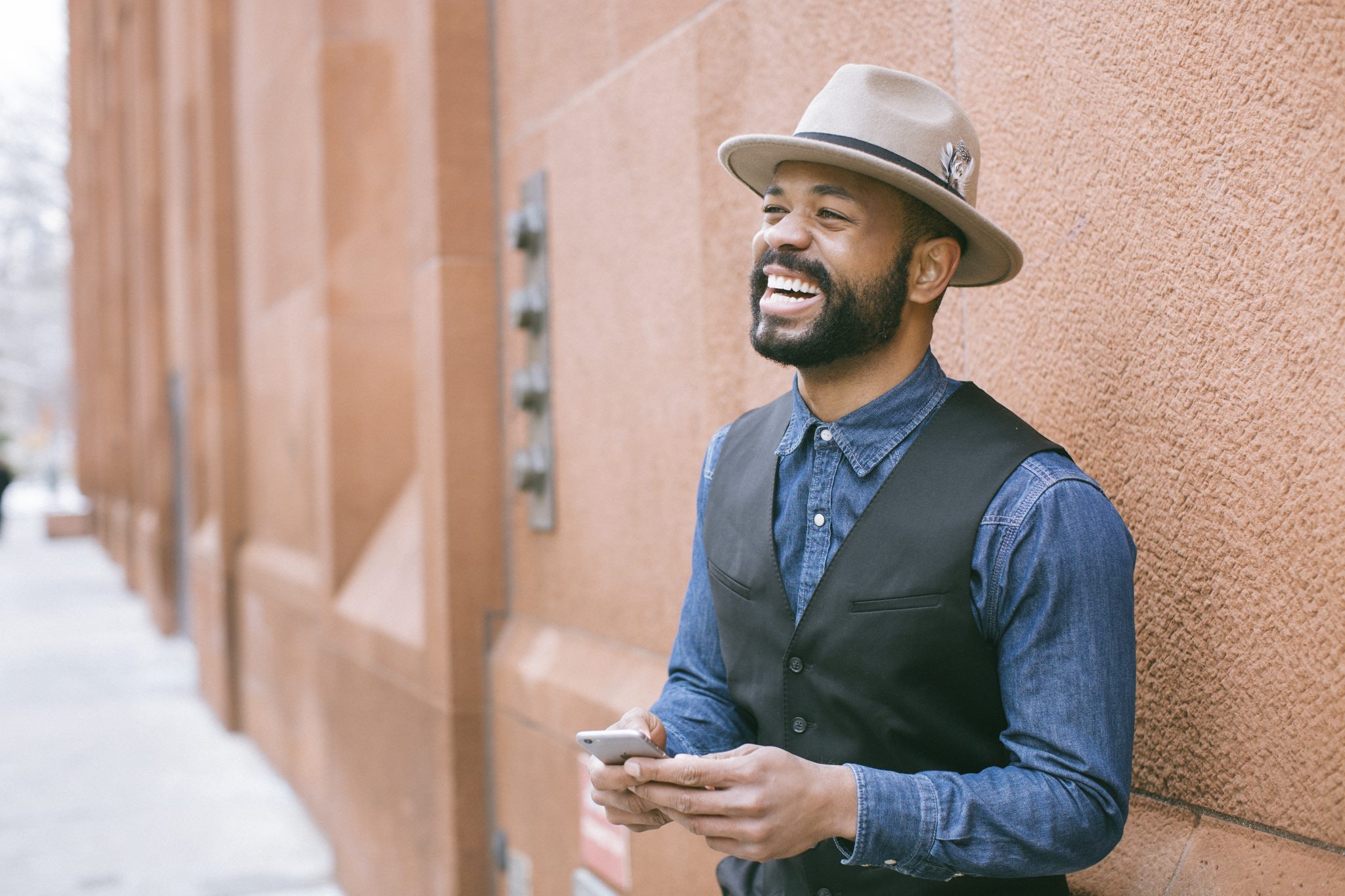 Male on Phone